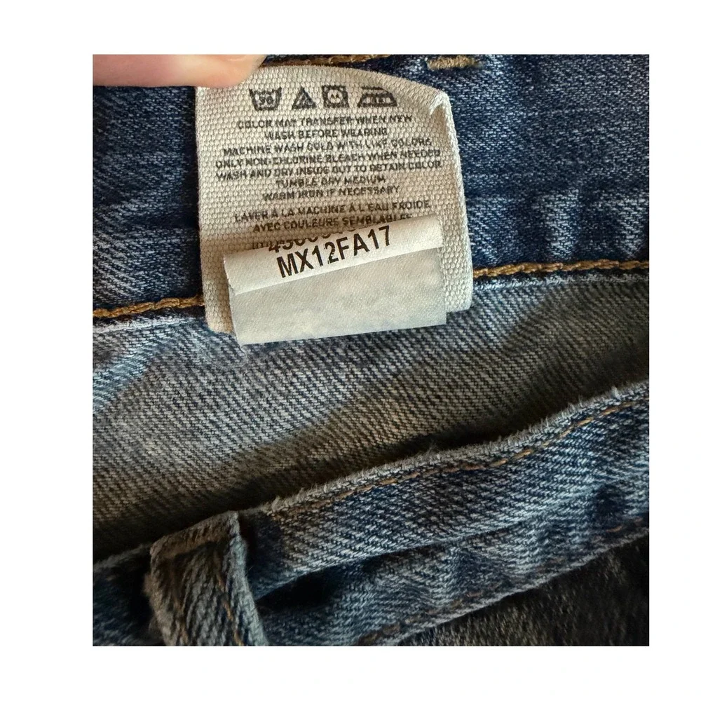 Ariat Mens 36x32 Blue Jeans Western Cowboy Straight Relaxed 100% Cotton